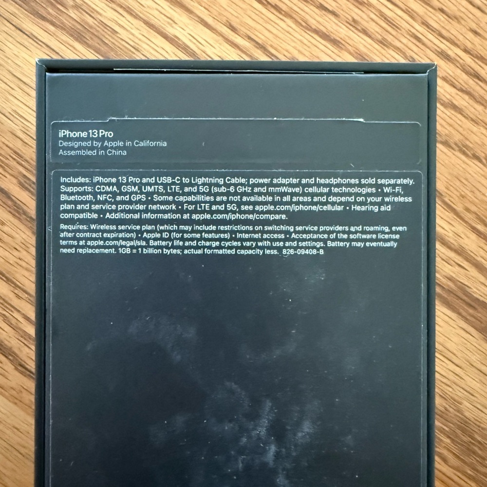 Apple iPhone 13 Pro Blue Triple-Camera System - Picture 3 of 3